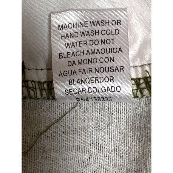 Fashion Nova Orange Camo Capri Pants Tie Hem Women's Size Small - Picture 11 of 11